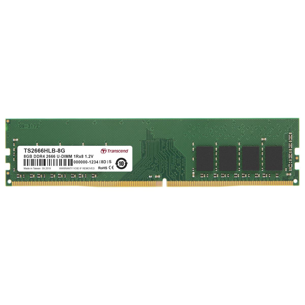 8GB Ddr4 2666MHz U-DIMM Cl19