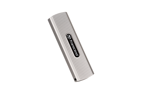 SSD - Esd320a Portable Drive - 2TB - USB Type A - Soft Gray