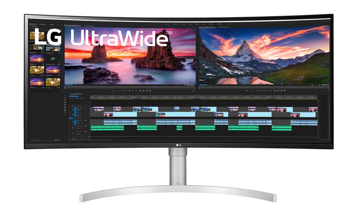 Curved Monitor - 38wn95c-w - 38in -  3840 X 1600 (qhd+) - IPS 1ms 21:9