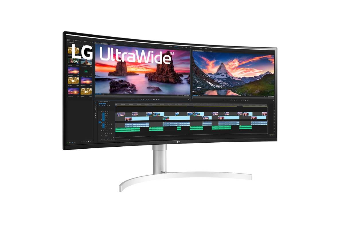 Curved Monitor - 38wn95c-w - 38in -  3840 X 1600 (qhd+) - IPS 1ms 21:9