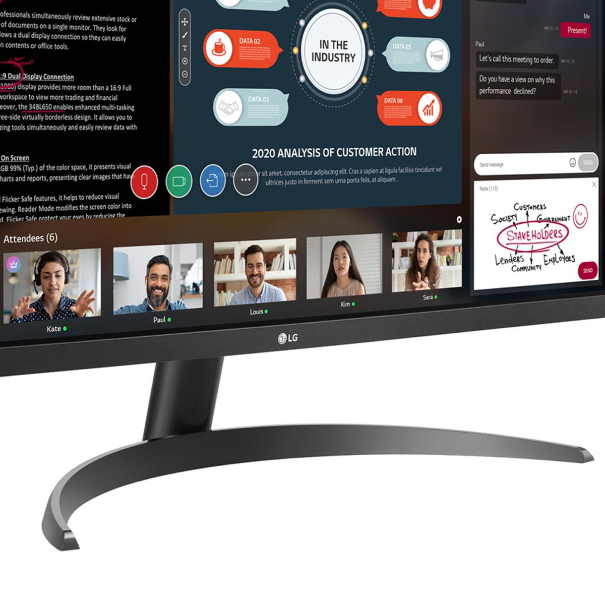 Desktop Monitor - 29wp500-b - 29in - 2560 X 1080 (ultrawide Full Hd) - IPS 21:9