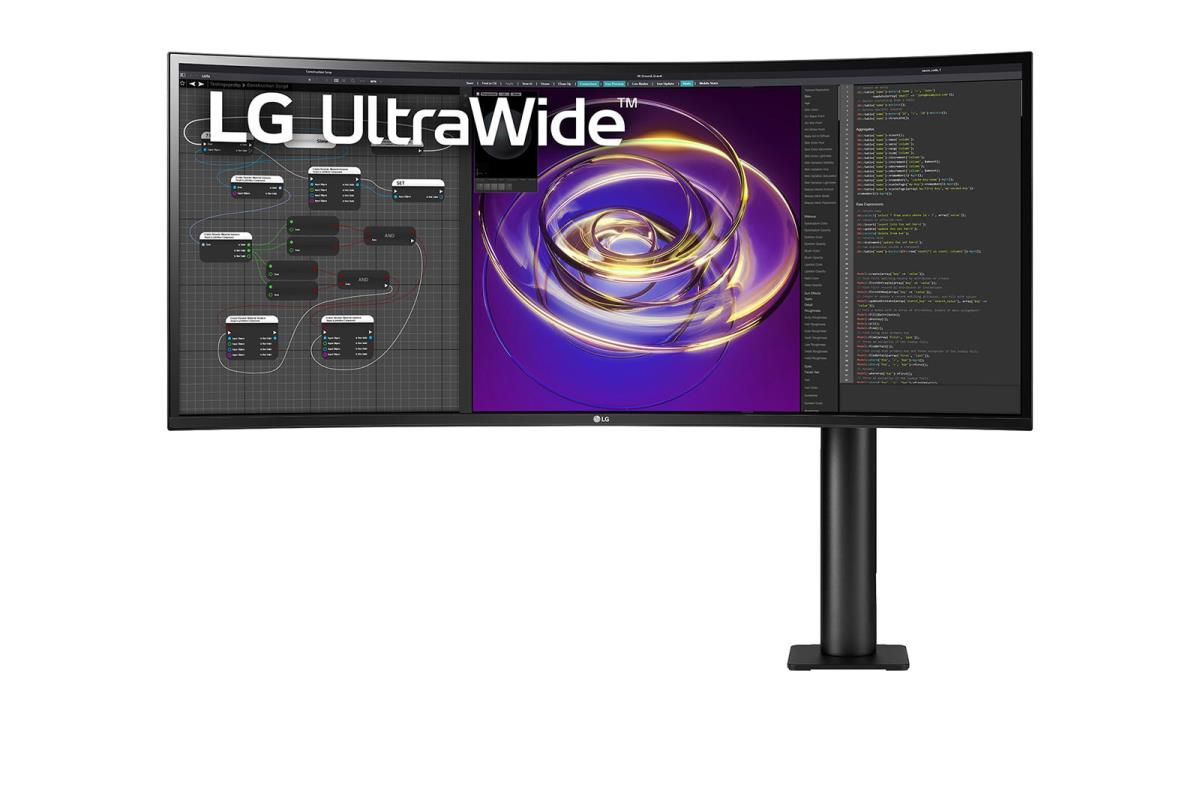 Curved USB-c Monitor - 34wp88c-b - 34in - 3440 X 1440 Ultrawide - IPS 21:9