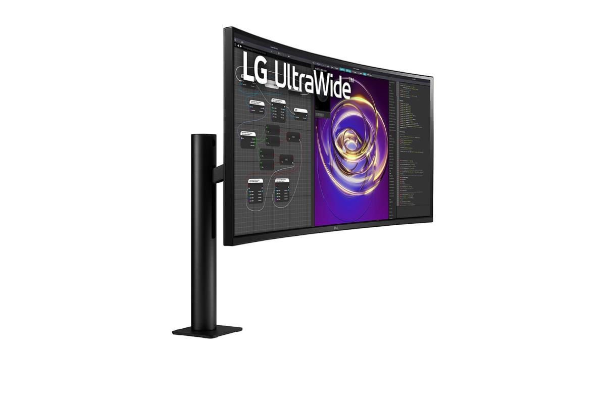Curved USB-c Monitor - 34wp88c-b - 34in - 3440 X 1440 Ultrawide - IPS 21:9