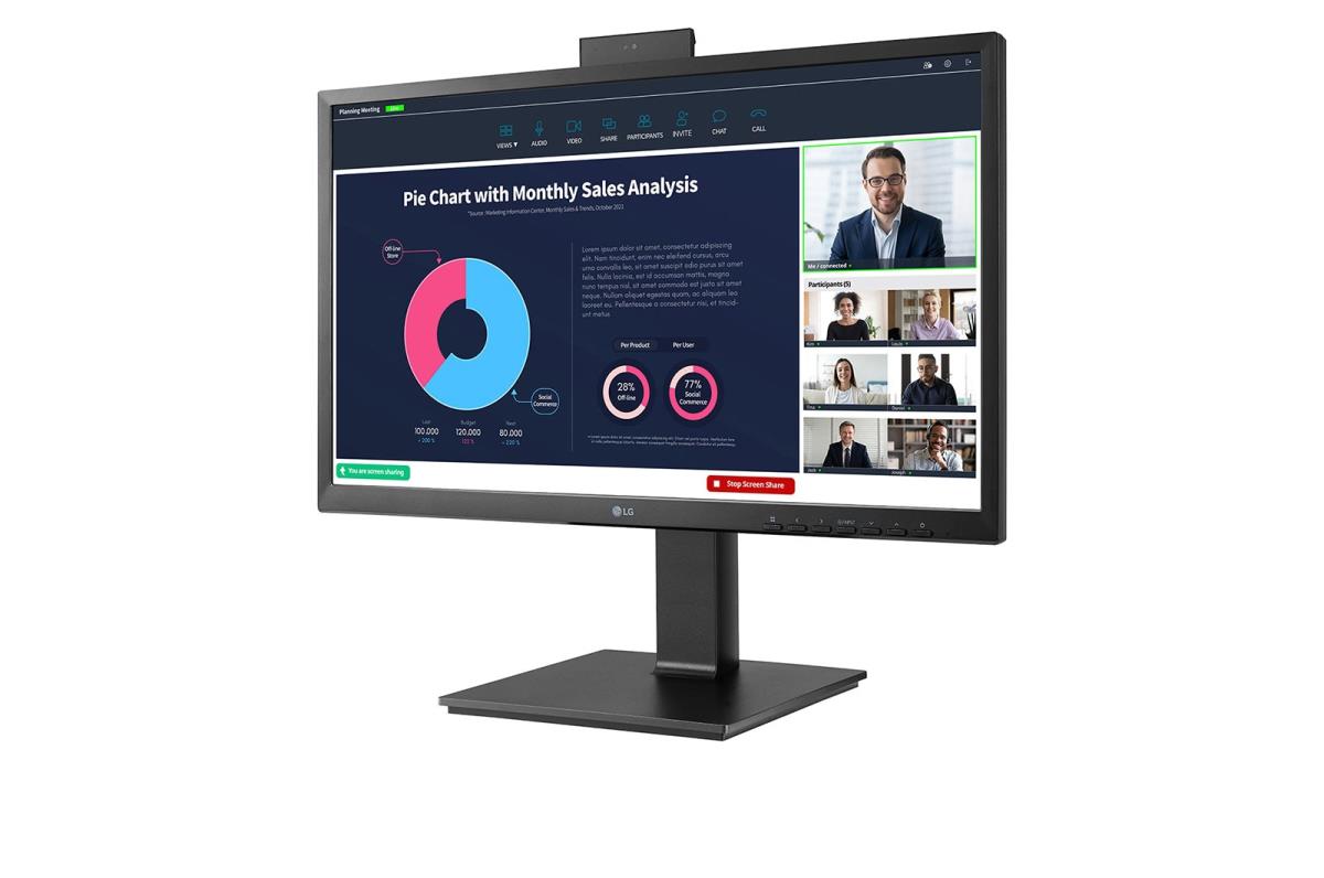 Desktop Monitor - 24bp750c-b - 24in - 1920x1080 (full Hd) - IPS 16:9 5ms