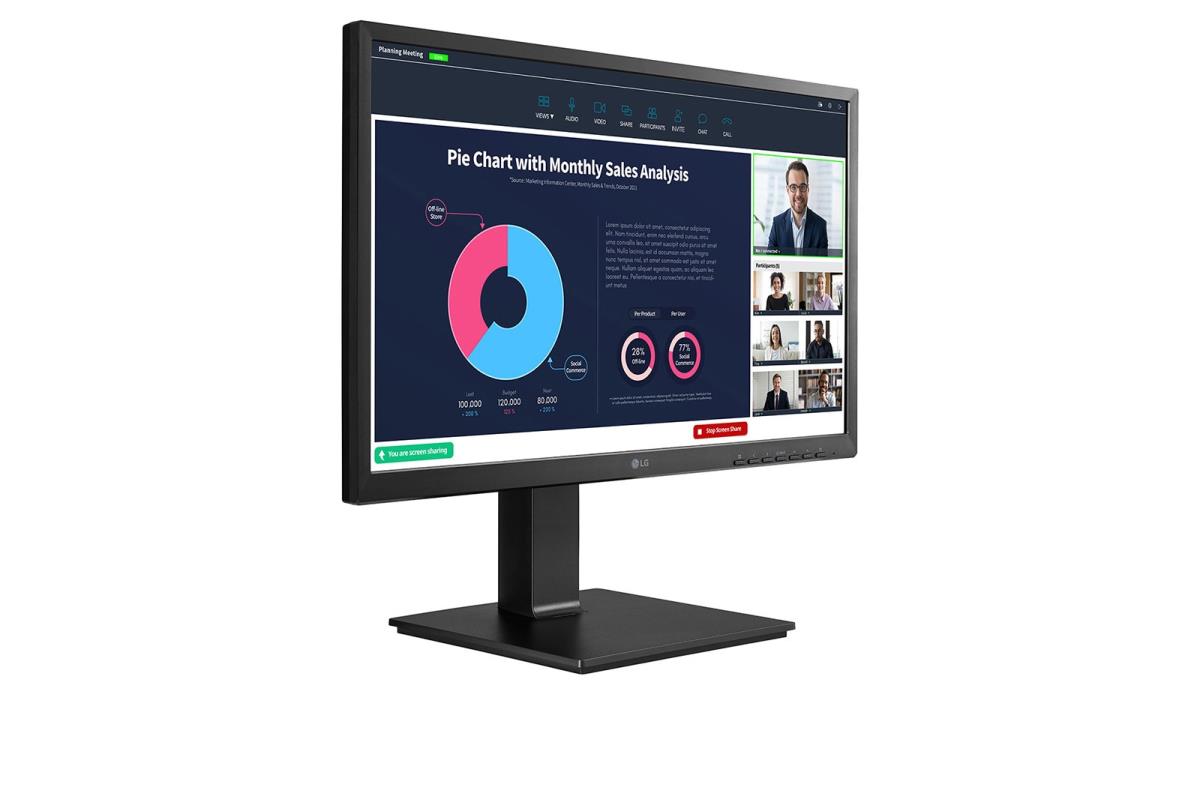 Desktop Monitor - 24bp750c-b - 24in - 1920x1080 (full Hd) - IPS 16:9 5ms