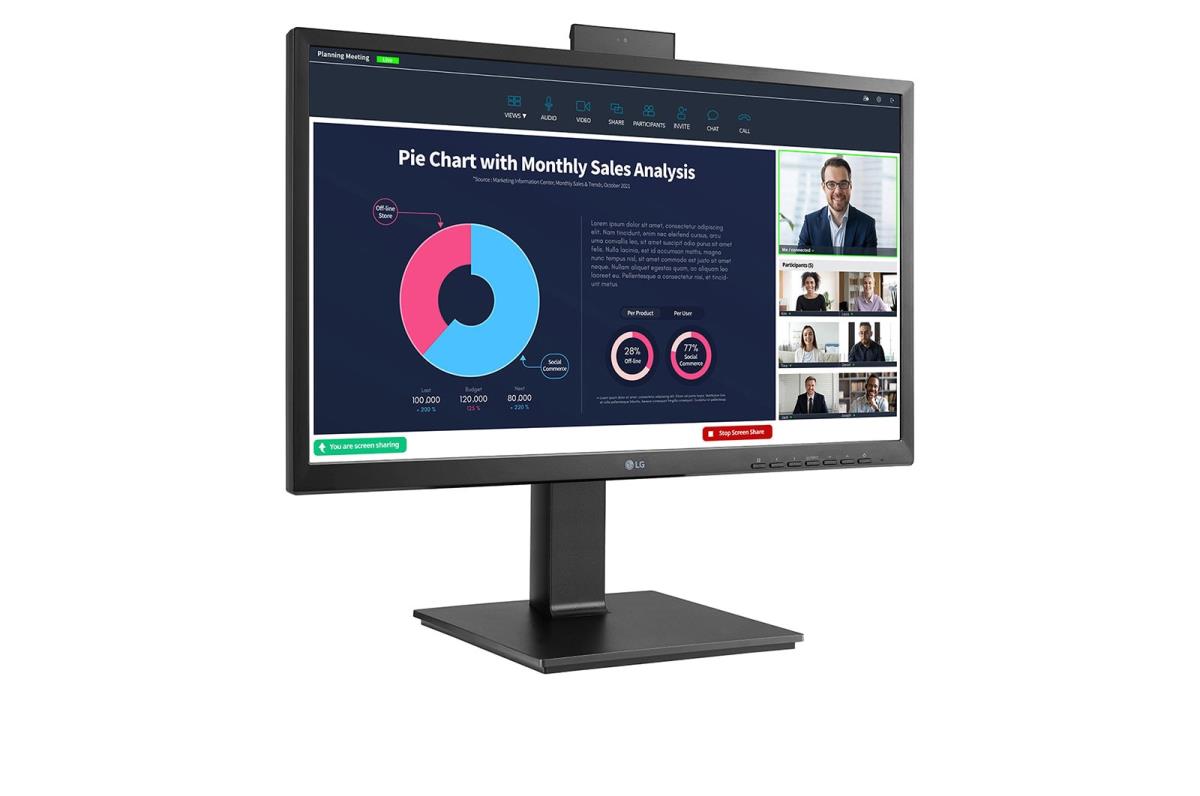 Desktop Monitor - 24bp750c-b - 24in - 1920x1080 (full Hd) - IPS 16:9 5ms