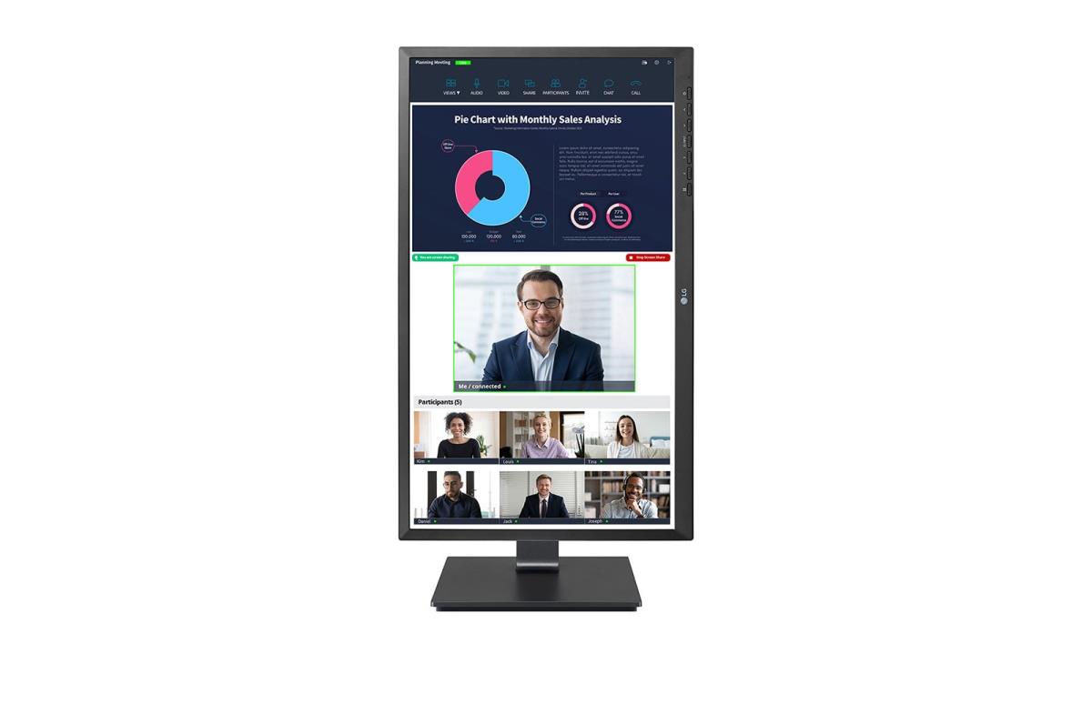 Desktop Monitor - 24bp750c-b - 24in - 1920x1080 (full Hd) - IPS 16:9 5ms
