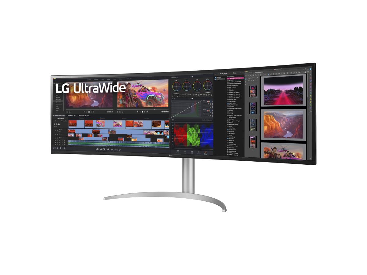 Desktop Curved Monitor - 49wq95c-w - 49in - 5120 X 1440 (qhd) - IPS 32:9