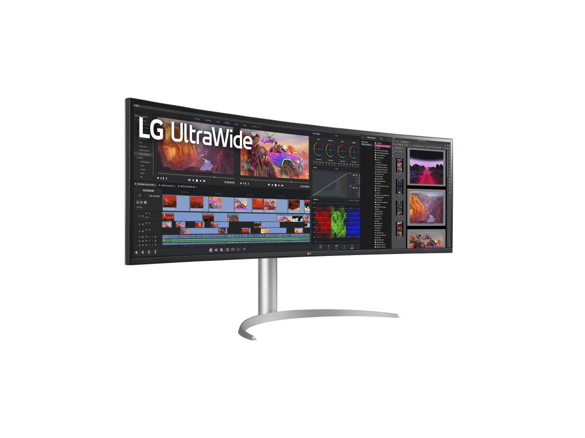 Desktop Curved Monitor - 49wq95c-w - 49in - 5120 X 1440 (qhd) - IPS 32:9