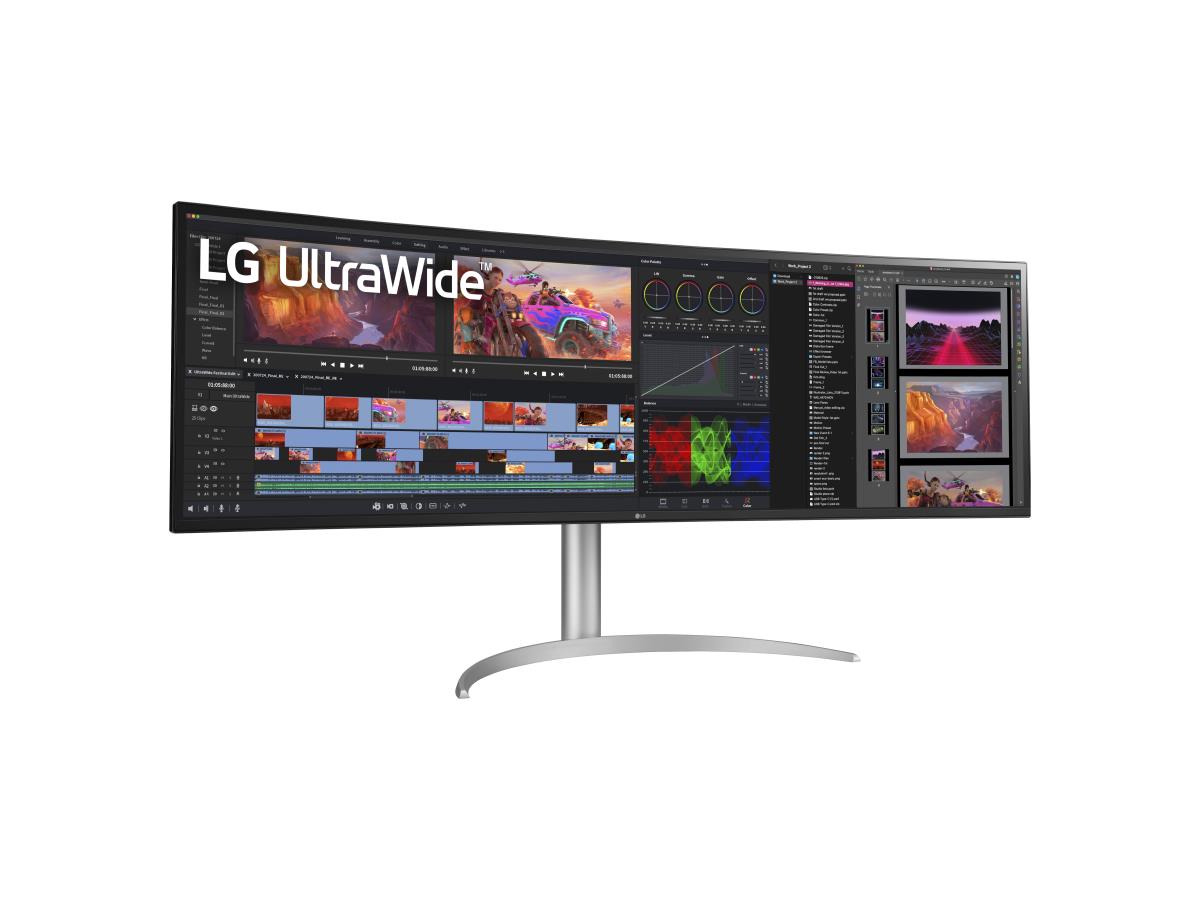 Desktop Curved Monitor - 49wq95c-w - 49in - 5120 X 1440 (qhd) - IPS 32:9