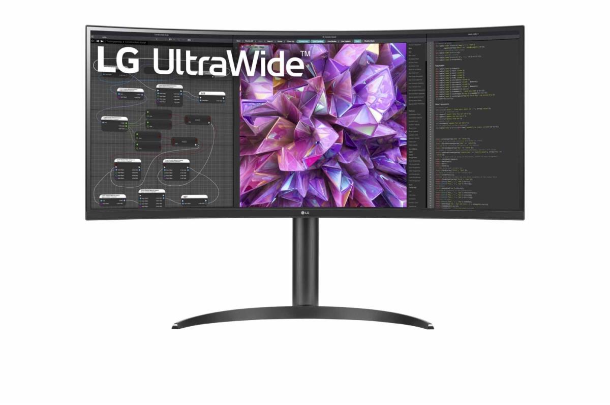 Desktop Curved Monitor - 34wq75c-b - 34in - 3440 X 1440 (qhd) - IPS 21:9