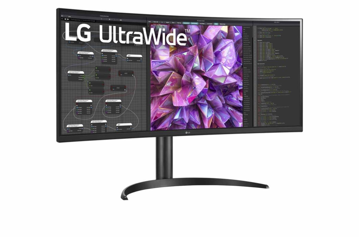 Desktop Curved Monitor - 34wq75c-b - 34in - 3440 X 1440 (qhd) - IPS 21:9