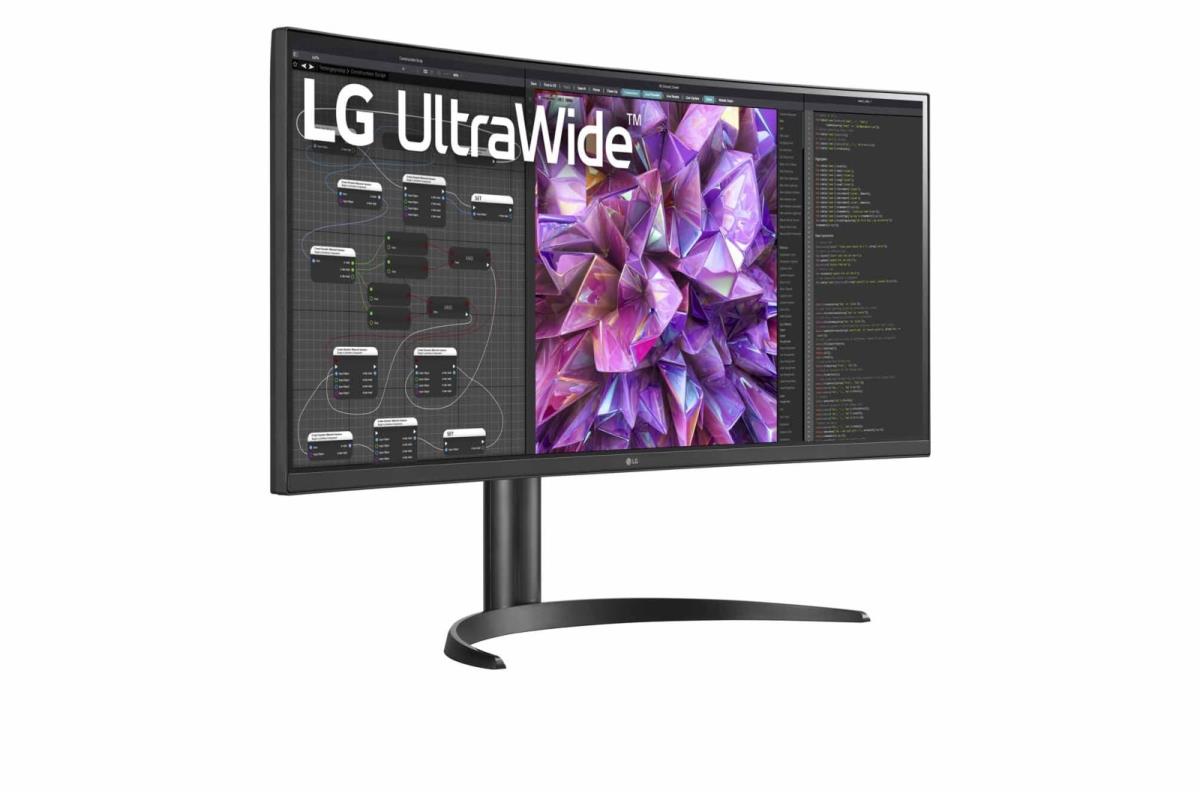 Desktop Curved Monitor - 34wq75c-b - 34in - 3440 X 1440 (qhd) - IPS 21:9