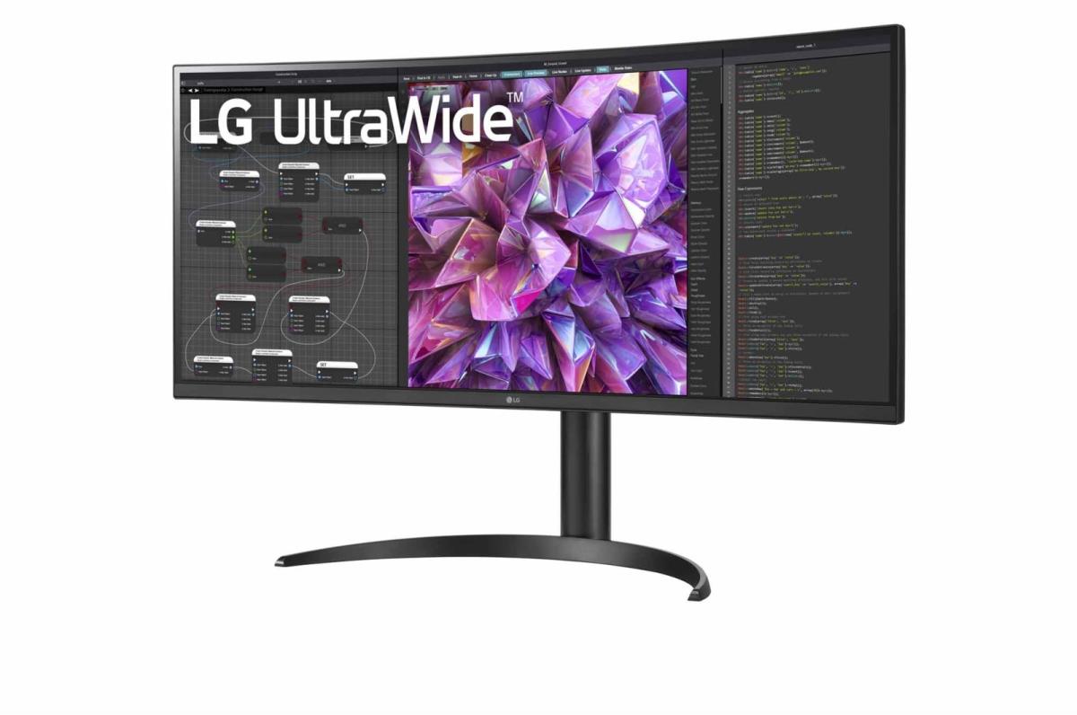 Desktop Curved Monitor - 34wq75c-b - 34in - 3440 X 1440 (qhd) - IPS 21:9