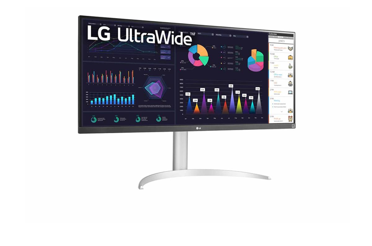 Desktop USB-c Monitor - 34wq650-w - 34in - 2560 X 1080 (full Hd) - IPS 21:9