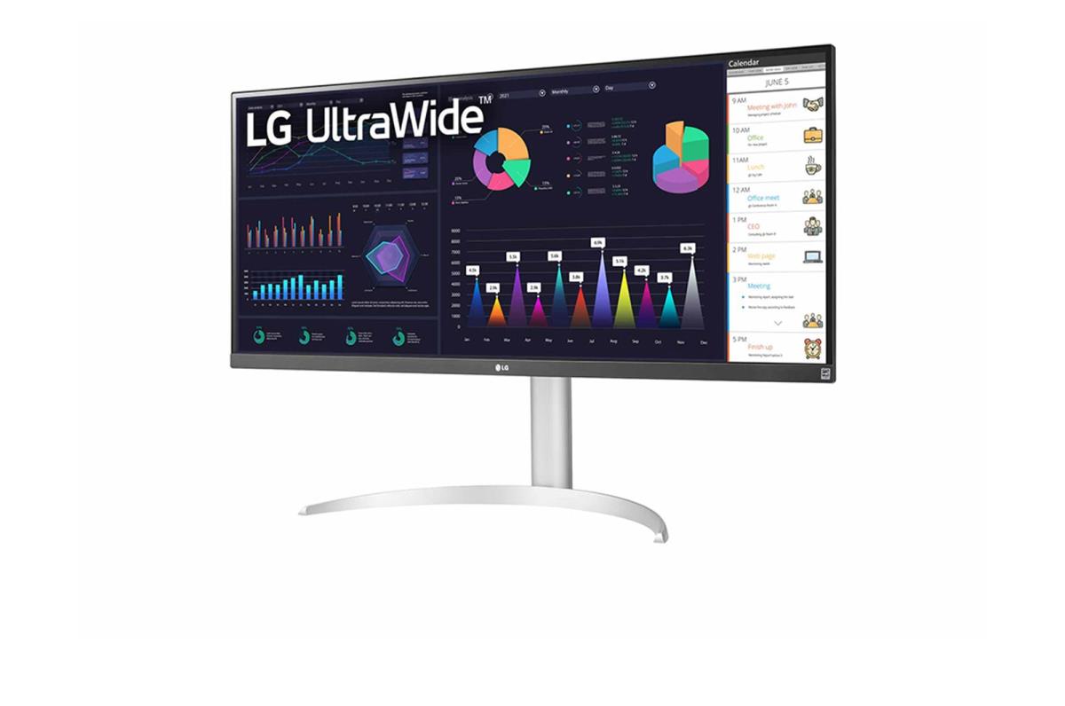 Desktop USB-c Monitor - 34wq650-w - 34in - 2560 X 1080 (full Hd) - IPS 21:9