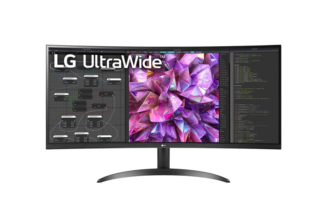 Desktop Curved Monitor - 34wq60c-b - 34in - 3440 X 1440 (qhd) - IPS 21:9