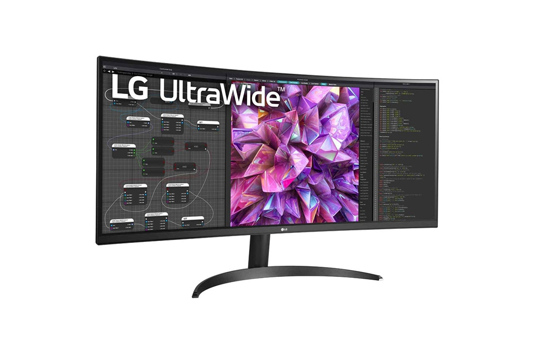 Desktop Curved Monitor - 34wq60c-b - 34in - 3440 X 1440 (qhd) - IPS 21:9