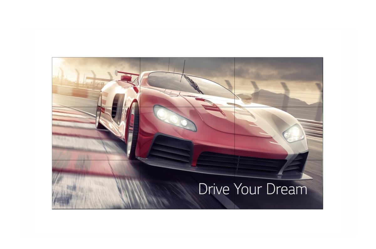 Digital Signage - 55vm5j-h- 55in - 1920 X 1080 (full Hd) - Slim Bezel Video Wall
