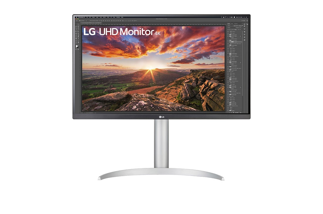 Desktop USB-c Monitor - 27up850n-w  - 27in - 3840 X 2160 (uhd) - IPS 16:9