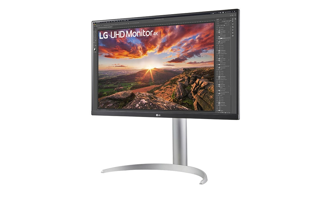 Desktop USB-c Monitor - 27up850n-w  - 27in - 3840 X 2160 (uhd) - IPS 16:9