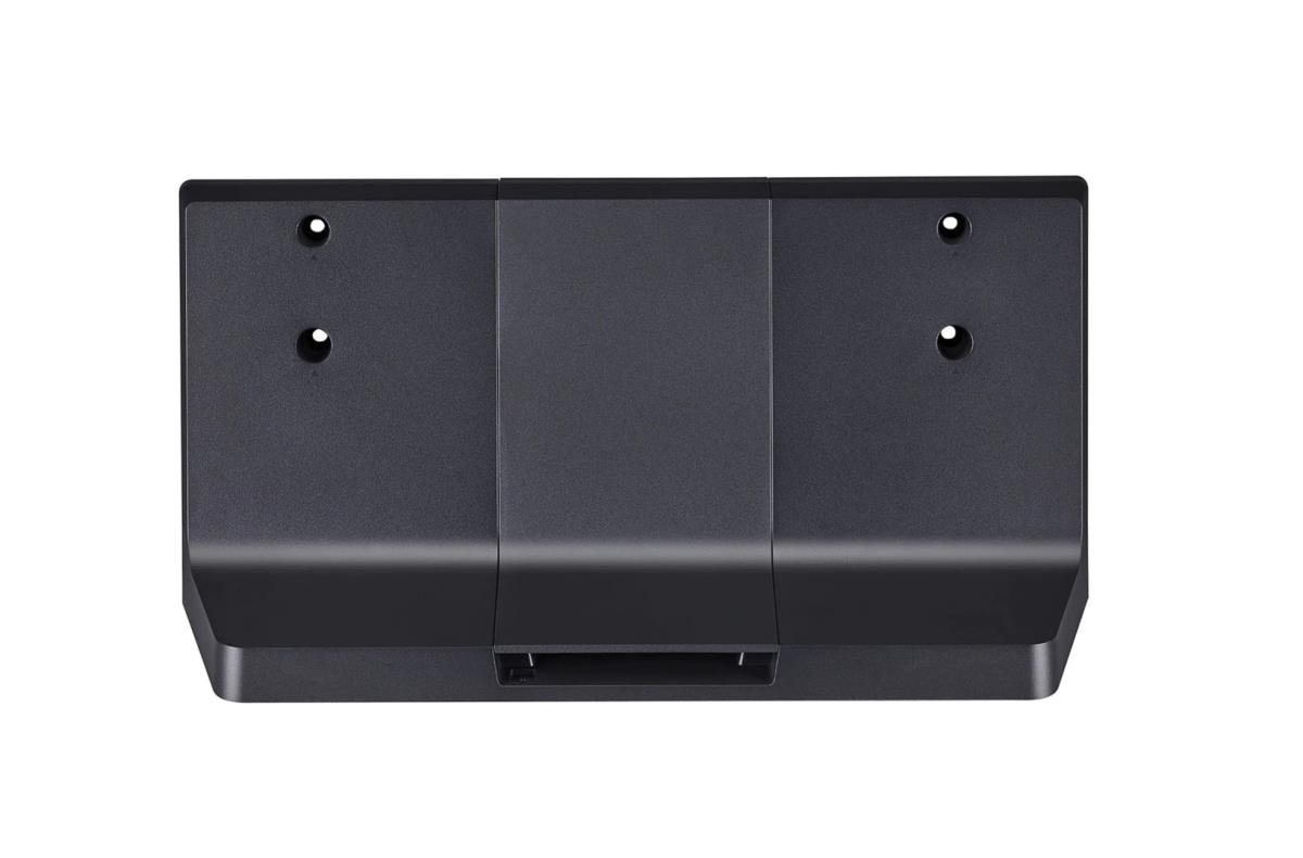 TV Stand - For LG OLED G2/G3 65in Displays with Cable Management - Max Load 22kg - Black/Silver