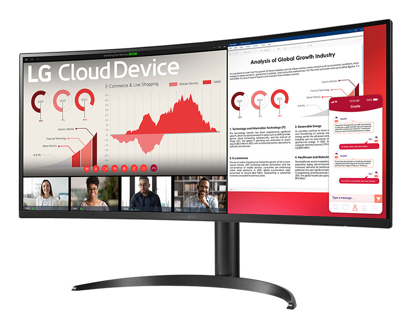 All-in-one Thin Client - 34in Wqhd - Pentium Cpu N6005 - 8GB Ram - 256GB SSD - Wifi/ Bt - Webcam/ Rfid Reader - Windows10 Iot(+lg Cdm) Ltsc 2021