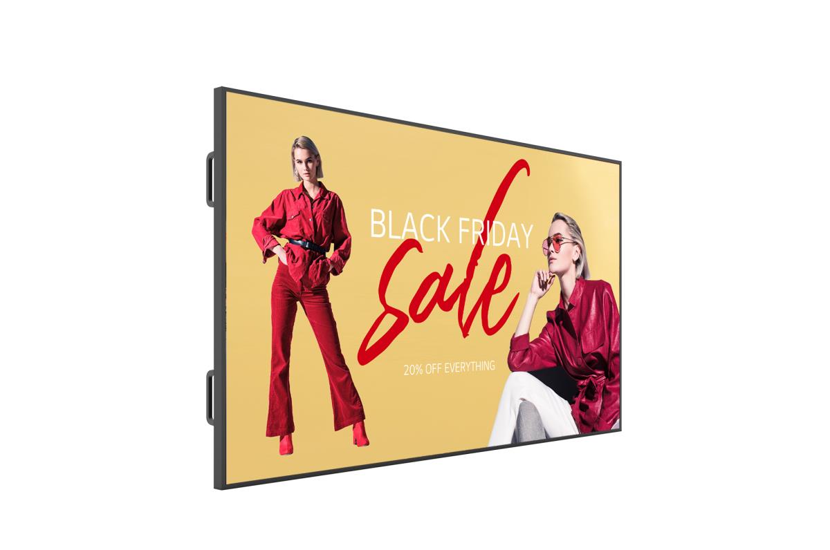 UHD Large Screen Signage Display - UM5K series - 3840x2160 (4K UHD) - 8ms - Built-in Speakers - webOS 6.0