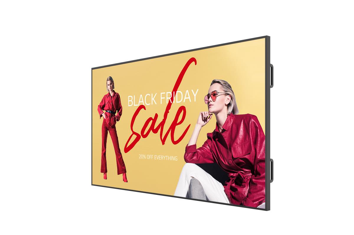 UHD Large Screen Signage Display - UM5K series - 3840x2160 (4K UHD) - 8ms - Built-in Speakers - webOS 6.0