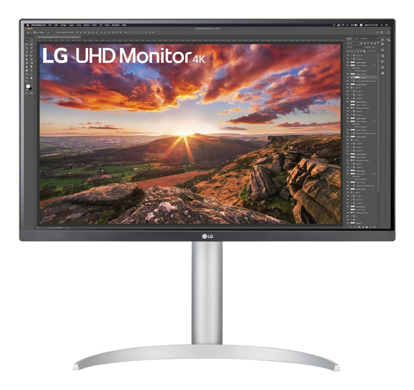 Desktop USB-c Monitor - 27up850k-w - 27in - 4K Uhd 3840 X 2160 - IPS (16:9) Amd Freesync - Hdmi/ Dp/ USB-c