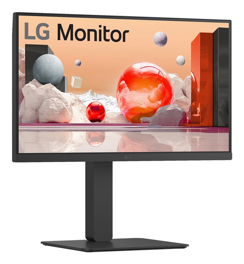 Desktop USB-c Monitor - 24BA850-B - 24in - Built-in FHD Webcam 1920z1080 - IPS 5ms 16:9 - Hdmi/ USB-C/ Dp/ RJ-45/ 3.5mm (Audio) - Black