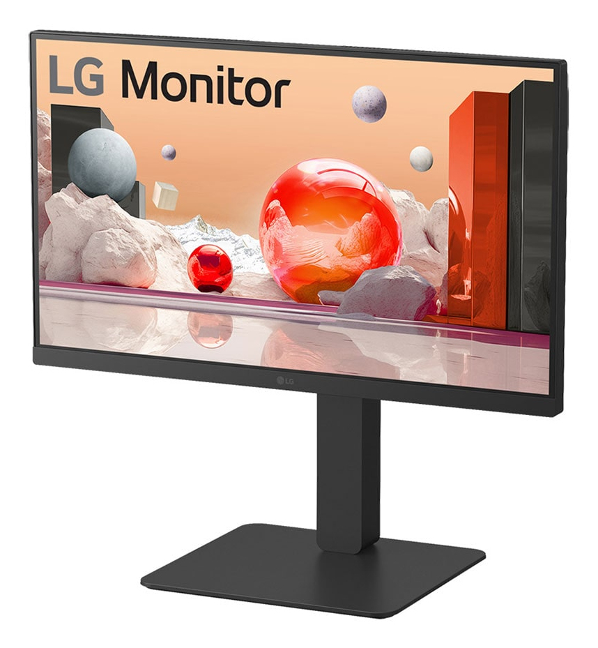 Desktop USB-c Monitor - 24BA850-B - 24in - Built-in FHD Webcam 1920z1080 - IPS 5ms 16:9 - Hdmi/ USB-C/ Dp/ RJ-45/ 3.5mm (Audio) - Black
