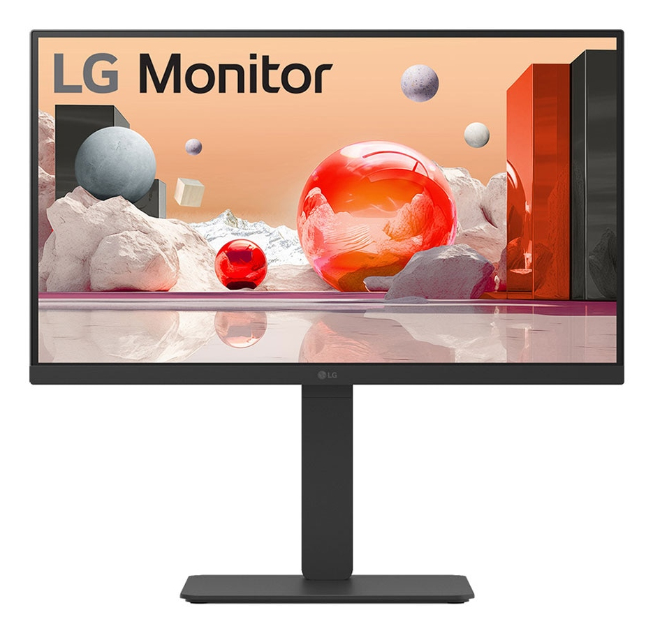 Desktop USB-c Monitor - 24BA850-B - 24in - Built-in FHD Webcam 1920z1080 - IPS 5ms 16:9 - Hdmi/ USB-C/ Dp/ RJ-45/ 3.5mm (Audio) - Black