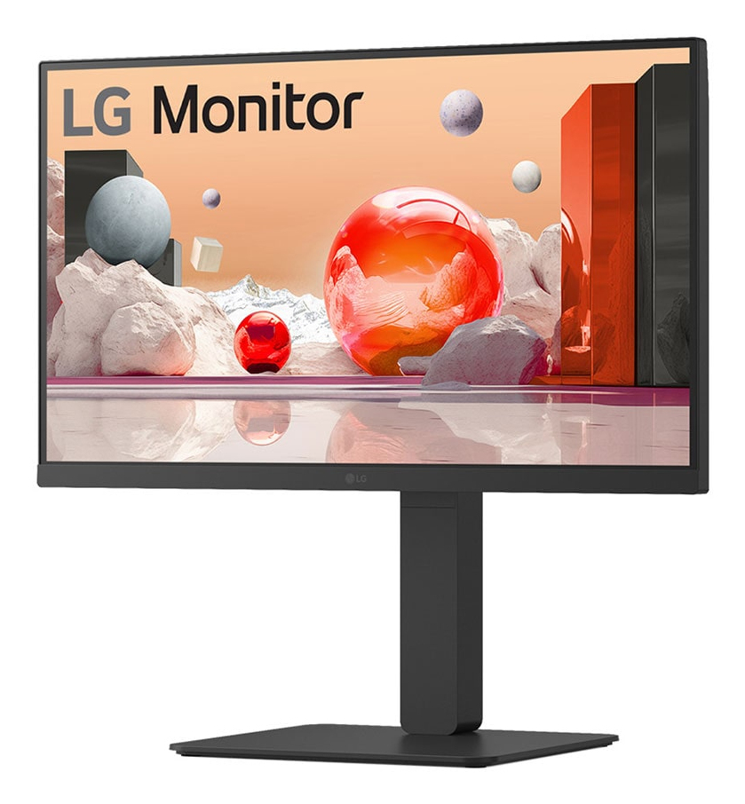 Desktop USB-c Monitor - 24BA850-B - 24in - Built-in FHD Webcam 1920z1080 - IPS 5ms 16:9 - Hdmi/ USB-C/ Dp/ RJ-45/ 3.5mm (Audio) - Black