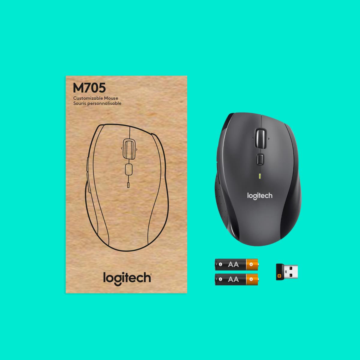 Wireless Marathon Mouse M705 Black