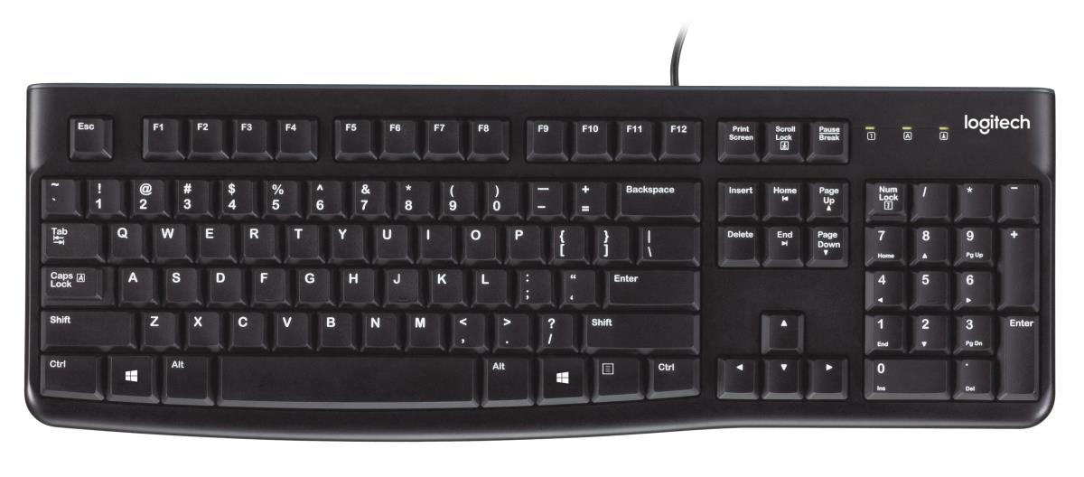 Keyboard K120 - Qwerty US/Int'l