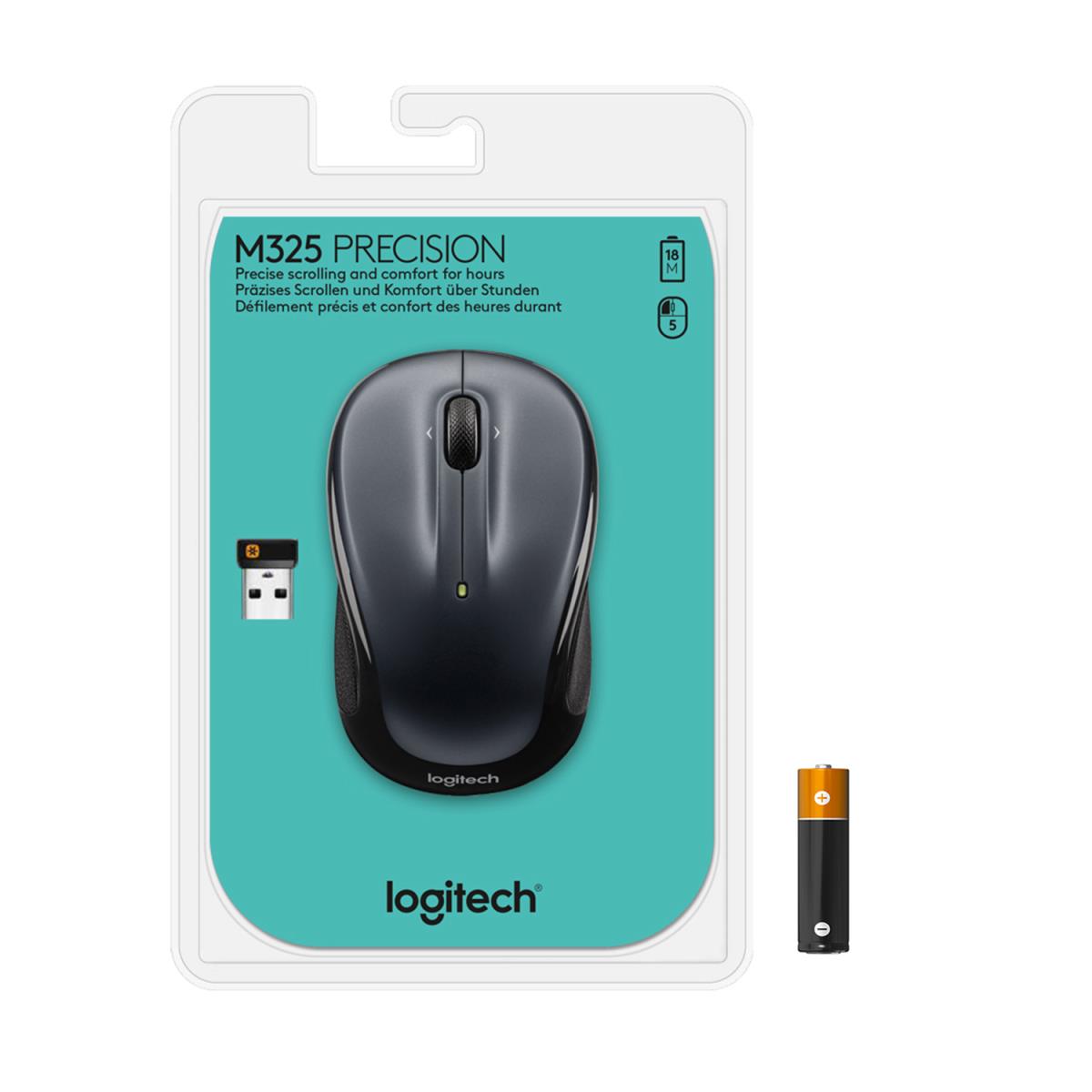 Wireless Mouse M325 Dark Gray