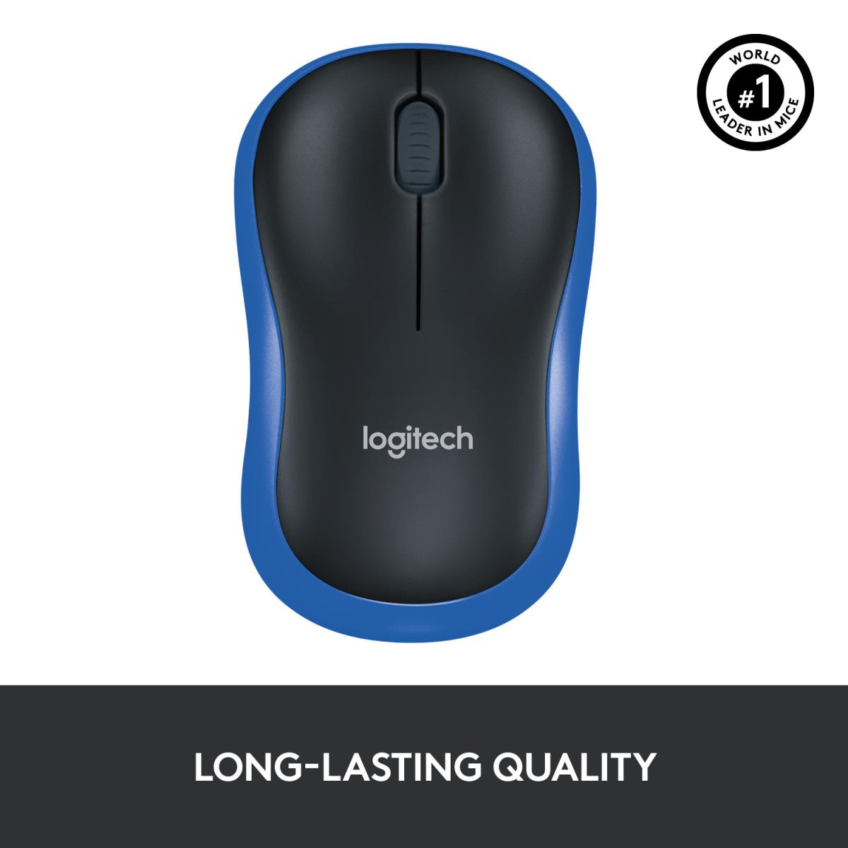 Wireless Mouse M185 Blue
