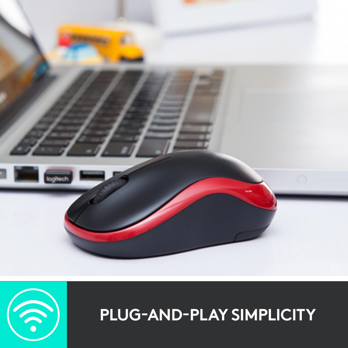 Wireless Mouse M185 Blue