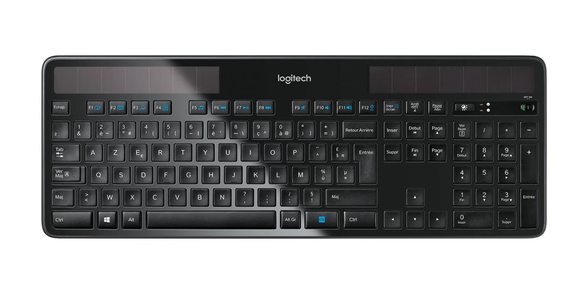 Wireless Solar Keyboard K750 - Azerty French