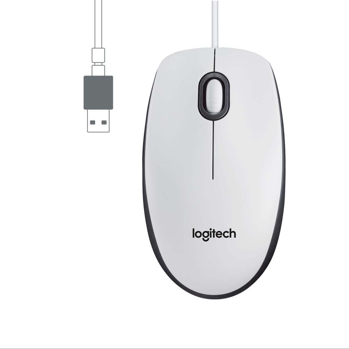 Mouse M100 White