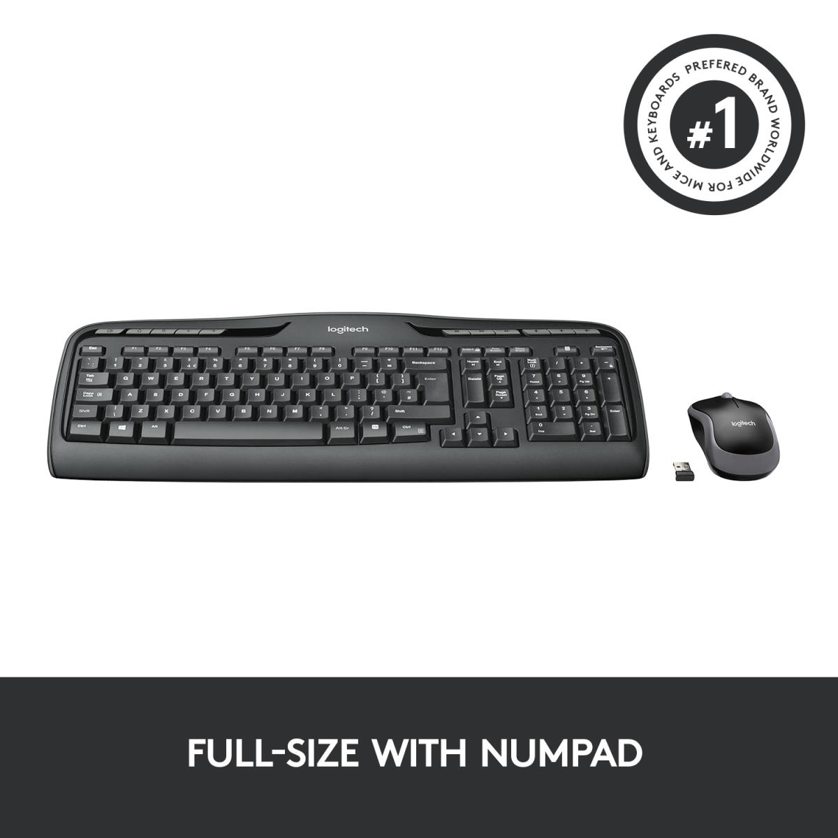 Wireless Combo Mk330 - Qwertzu Swiss-lux