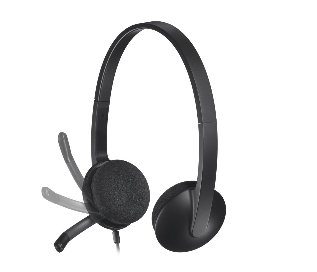 H340 - USB - Headset - Black