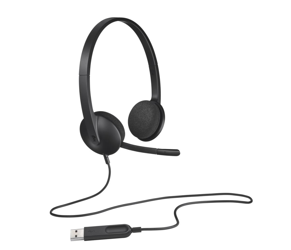 H340 - USB - Headset - Black