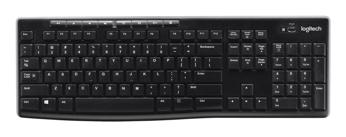 Wireless Keyboard K270 - Qwertzu German