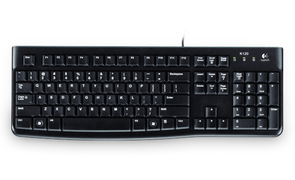 Keyboard K120 For Business USB Black Italian