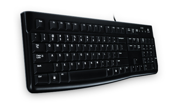 Keyboard K120 For Business USB Black Italian