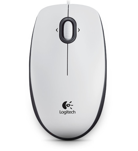 B100 Optical Mouse White 10-pk