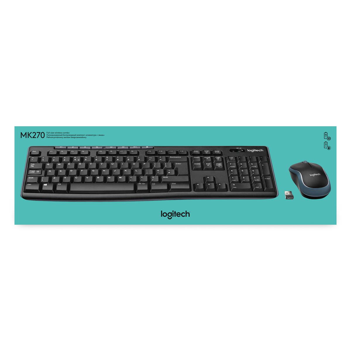 Wireless Desktop Mk270 - Azerty Belgian