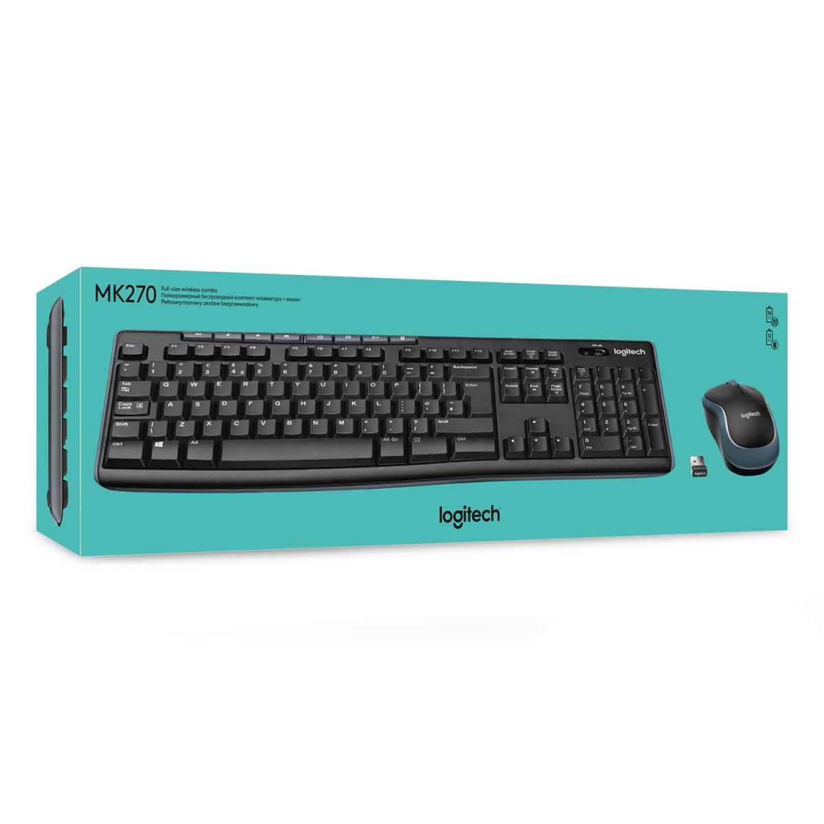 Wireless Desktop Mk270 - Azerty Belgian